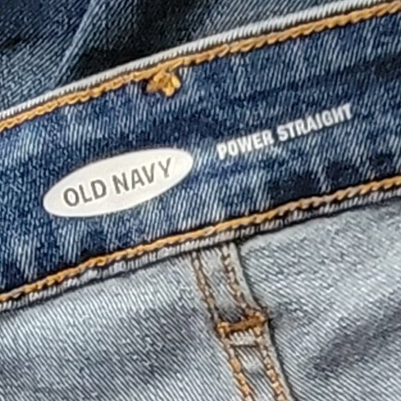 Old Navy Women Jeans 16 Long Power Straight - Picture 3 of 8